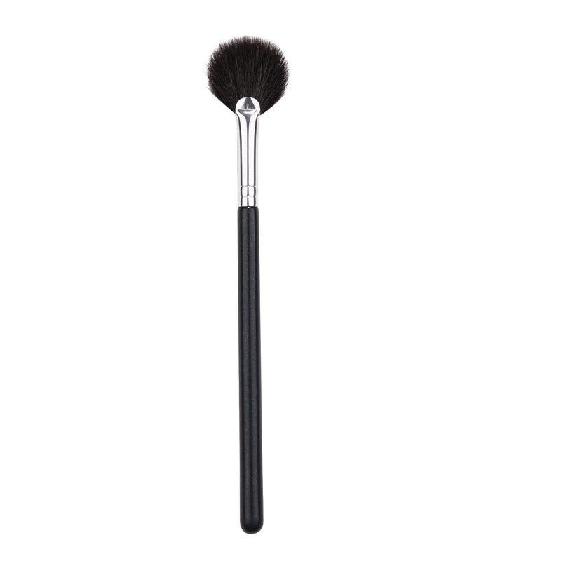 IPRESTA Fan Brush Professional Blush Brush Soft Vegan Synthetic Makeup Brush for Face Highlighter Applicator Eyeshadow Brush - Image 1